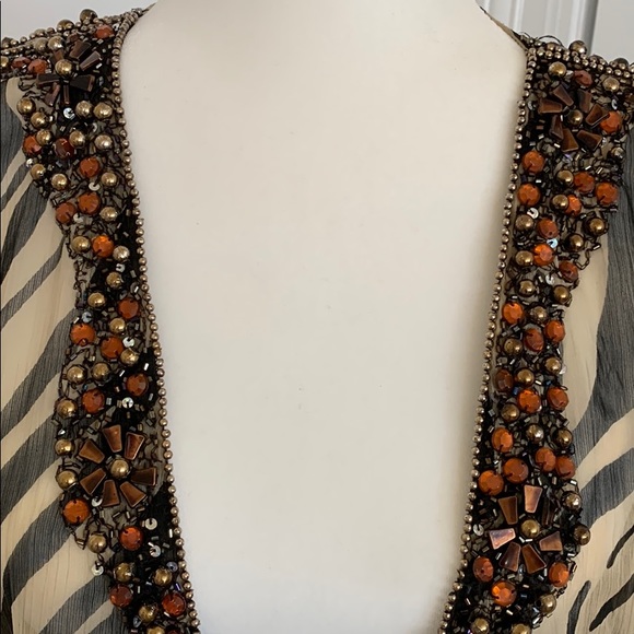 EUC. Sheer bathing suit covering or tunic - Picture 2 of 10